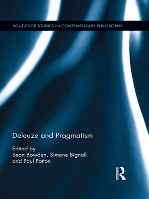 cover image of Deleuze and Pragmatism